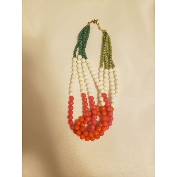 Francesca's Collections beaded necklace multicolor - Picture 2 of 3